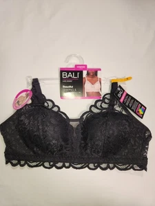 Bali Convertible BH ohne Bügel Damen Small Lace Desire DF6591 schwarz B349 NEU - Bild 1 von 4