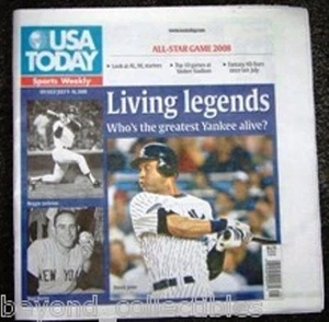 USA TODAY - BASEBALL ALL STAR GAME NYC COLLECTOR ISSUE - THE LIVING LEGENDS - Bild 1 von 1