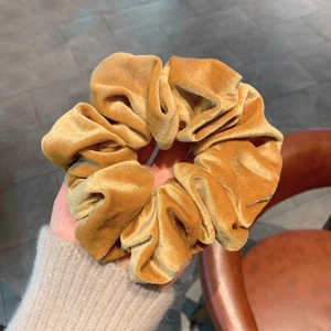 Girls Hair Scrunchies Velvet Elastic Hair Band Scrunchy Womens Hair Ring Rope‹ - Picture 1 of 20