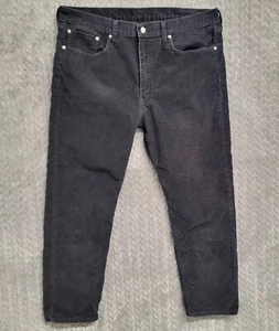 Levi's 507 Stretch Cord Hose Herren Größe 38x30 Schwarz Tapered - Bild 1 von 10