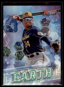 2022 Bowman Best Elements of Excellence Jackson Chourio Milwaukee Brewers #EE-14 - Picture 1 of 2