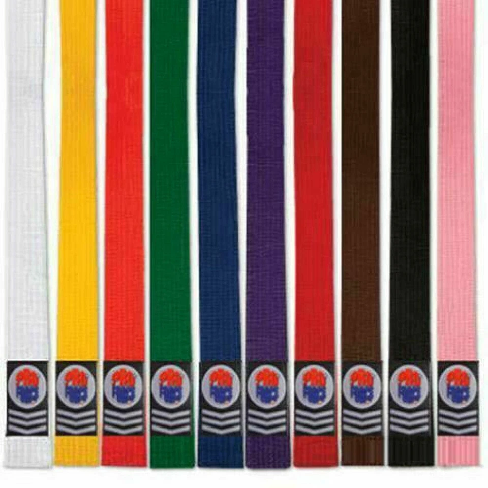 ProForce® 1.75" Double Wrap Solid Judo Karate Martial Arts Polyester/Cotton Belt