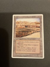 MTG Strip Mine Alternate Fourth 4th Edition magic the gathering NM-