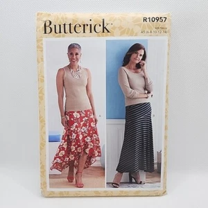 Butterick R10957/ 6818 Misses' Long Maxi Skirts Sewing Pattern Size 6-14 Uncut - Picture 1 of 6