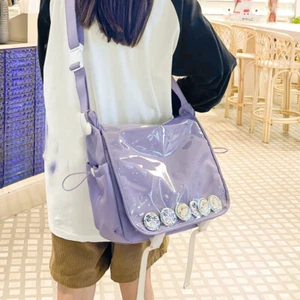 Girls Ita Bag Shoulder Lolita Messenger Itabag Crossbody Canvas Japanese Bag New - Picture 1 of 16