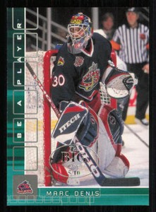2001-02 BAP Memorabilia Vancouver The Big One #163 Marc Denis /10