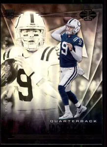 2020 Illusions Jacob Eason Rookie #9 RC Indianapolis Colts - Foto 1 di 2
