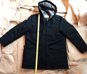 DE COLECCIÓN LL Bean Lana Interior Edredón Puffer Chaqueta Abrigo SUPER CÁLIDO EE. UU. Plumón Sudadera con Capucha Grande - Imagen 1 de 10