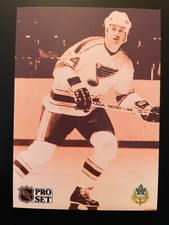 Bernie FEDERKO 1991-92 Pro Set Hockey Hall of Fame #597 St. Louis Blues