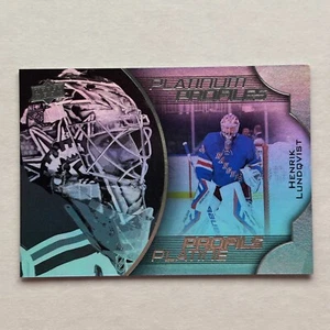 2016-17 Upper Deck Tim Hortons Platinum Profiles Henrik Lundqvist #PP-8 Rangers - Imagen 1 de 2