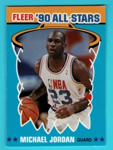 1990-91 Fleer - All-Stars #5 Michael Jordan - Foto 1 di 2