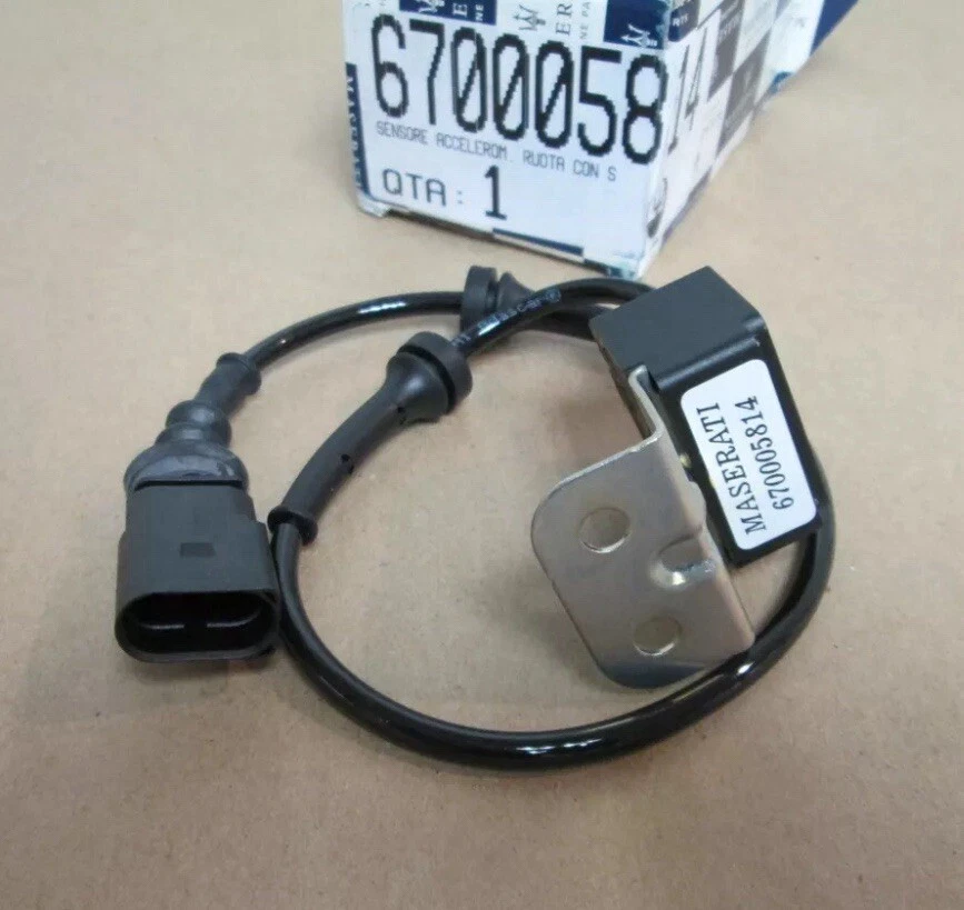 Maserati Ghibli, Quattroporte - Wheel Accelerometer Sensor  -  NEW #  670005814 - Image 1 of 3