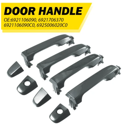 Juego de 4 manijas de puerta exteriores para Toyota RAV4/2003-2010 Matrix Corolla 2001-2012 Foto 1 de 4