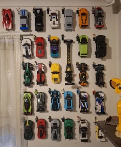 LEGO Speed Champions Cars Wall Mount !!!!!!!!!!!FREE POST!!!!!!!!!!! AU Made!!!! - Picture 1 of 13