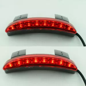 3-Wired Motorcycle Rear Fender Tail Lamp & Brake Light LED Break Stop Lamp Case - Picture 1 of 12