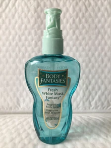 1 Fresh White Musk Fantasy 3.4oz /100mL Body Fantasies Parfums de Coeur #RARE - Picture 1 of 1