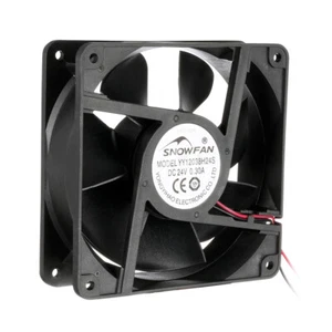 120mm x 38mm 24V DC Kühlgebläse 115 CFM Hoch Airflow Länge Leben Gleitlager DE - Bild 1 von 5