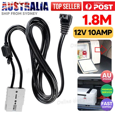 Power Cord Lead 12V Fridge Cable to Anderson Style Plug to Fit Waeco & Kings - image 1 of 4