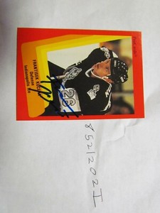 1990 1991 Pro Cards Frantisek Kucera Signed Hockey Card 2