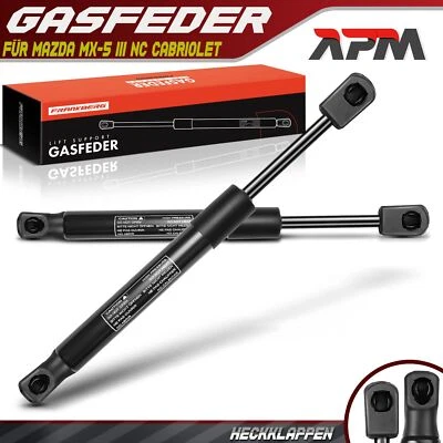 2X Amortisseur De Hayon 235Mm 240N Pour Mazda MX-5 III NC 05-14 Cabriolet - Photo 1/4