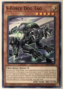Yugioh Fulmine Overdrive LIOV-EN014 Etichetta Cane Forza S Comune NM/M - Foto 1 di 1