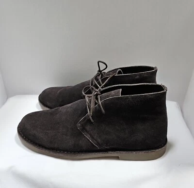 J. Botín Chukka Crew Marrón Gamuza Con Cordones Punta Lisa Desierto Para Hombre Talla 9.5 M Foto 1 de 4
