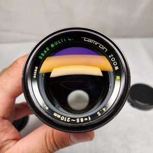 Tamron F 85-210mm f4.5 Macro Zoom BBAR MULTI C Telephoto Lens Minolta MD Mount - Picture 1 of 15