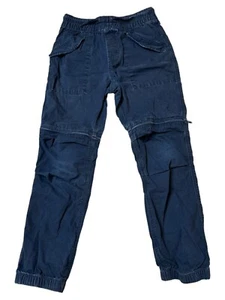 Gap Kids Boy's Zip Away Jogger Pants to Shorts Zip-Off Pants Size L Pull-On - Picture 1 of 3