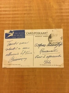 Cartolina autografa di Beniamino Gigli - Picture 1 of 1