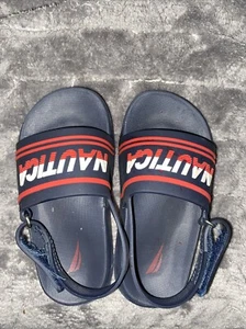 Nautica Blue Toddler Boys Sandals Size 7 - Picture 1 of 6