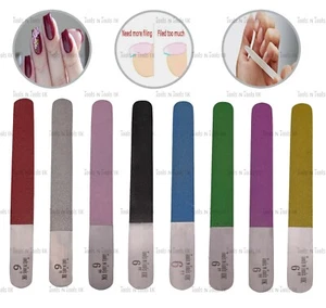 NEW 6" VARIOUS COLOURS DIAMOND DEB FOOT SKIN NAIL FILES STEEL PODIATRY CHIROPODY - Picture 1 of 8