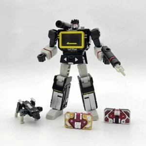 PT04 Decepticon Soundwave G1 Laserbeak 10cm Action Figure Robot Deformabl Toy - Picture 1 of 12