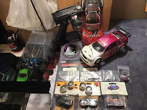 HPI Micro RS4 4wd RC Car RTR with extra parts carbon fiber chassis - Picture 1 of 19