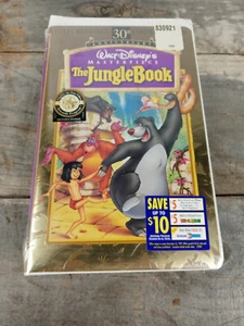 The Jungle Book (VHS, 1997, 30th Anniversary Limited Edition) New Sealed - Picture 1 of 2