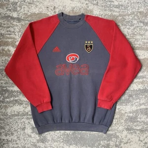 Vintage Galatasaray Adidas Sweatshirt Men’s XL Football Grey Red Turkey Training - Picture 1 of 9