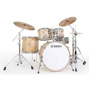 Yamaha Tour Custom Maple 4pc Drum Set 20/10/12/14 Butterscotch Satin - Picture 1 of 3
