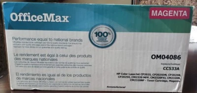 1PK CC533A Magenta Toner Cartridge Fit For HP LaserJet CP2025DN CM2320MFP - Image 1 of 2