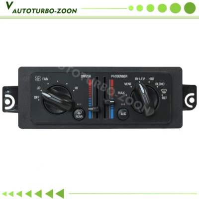 Unidad de control de clima doble aire acondicionado calentador Buick Century 1999-2004 10308120 10447470 Foto 1 de 4