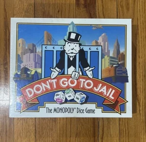 Don't Go to Jail The Monopoly Dice Game 1991 - English/Spanish Factory Sealed - Picture 1 of 3