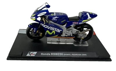 MODELLINO MOTO DIECAST  HONDA RSW250 DANI PEDROSA 2005 1/24 - Immagine 1 di 4