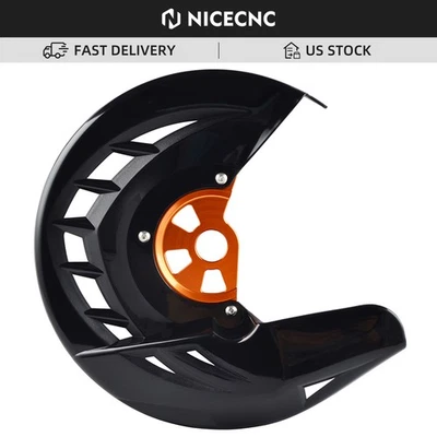 Front Brake Disc Guard Cover For KTM 250 350 450 SX SXF XC F 500 EXC F 2003-2014 Foto 1 de 4