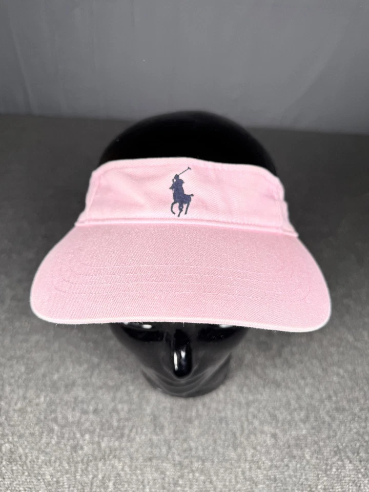 De colección Polo Ralph Lauren Sombrero Visera Correa Trasera Talla Única Rosa US Open 00s Golf Foto 1 de 4