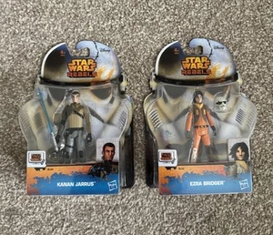 Star Wars Rebels Saga Legends 3.75" Kanan And Ezra Figures Hasbro New Sealed - Picture 1 of 1