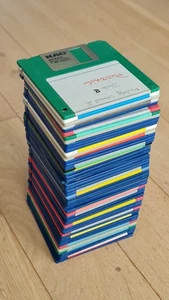 50 x 3.5" DS DD Floppy Disks (Amiga, Atari) | UNTESTED! | Lot #2 - Afbeelding 1 van 2