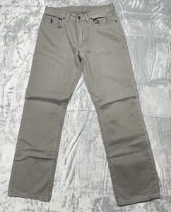 Polo Ralph Lauren Pants Men’s Size 32x32 Grey 650 Straight Leg Casual Jeans - Picture 1 of 8