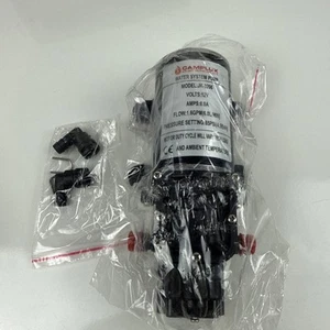 CAMPLUX WATER PUMP SELF-PRIMING JK-3206 12V 6.0A 1.6 GPM PRESSURE SETTING 65PSI - Bild 1 von 12