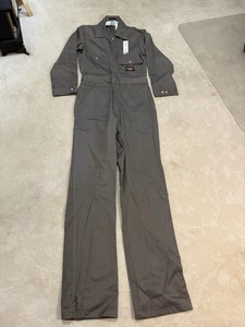 RASCO FR Flame Resistant Coveralls Mens Size 34x34 Grey Unlined HRC2 NWT - Picture 1 of 8