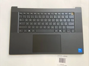 New French English Palmrest US Backlit Keyboard TP Dell Precision 5680 M5680 B55 - Afbeelding 1 van 7