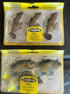 STORM Wildeye Live Shiner 3”-1/4 / Live Sunfish 3”-5/16 (beide 3 Packungen) - Bild 1 von 8