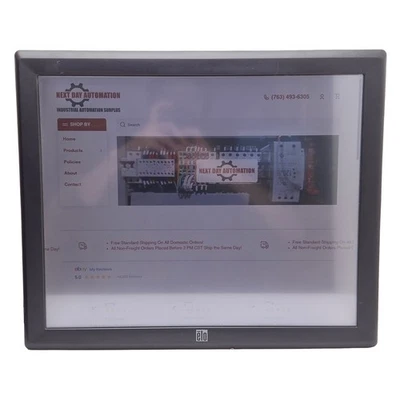 Elo ET1915L-7CWA-1-G LCD Touch Monitor, 19", 5:4, 1280x1024, VGA, 100-240VAC - Image 1 of 4
